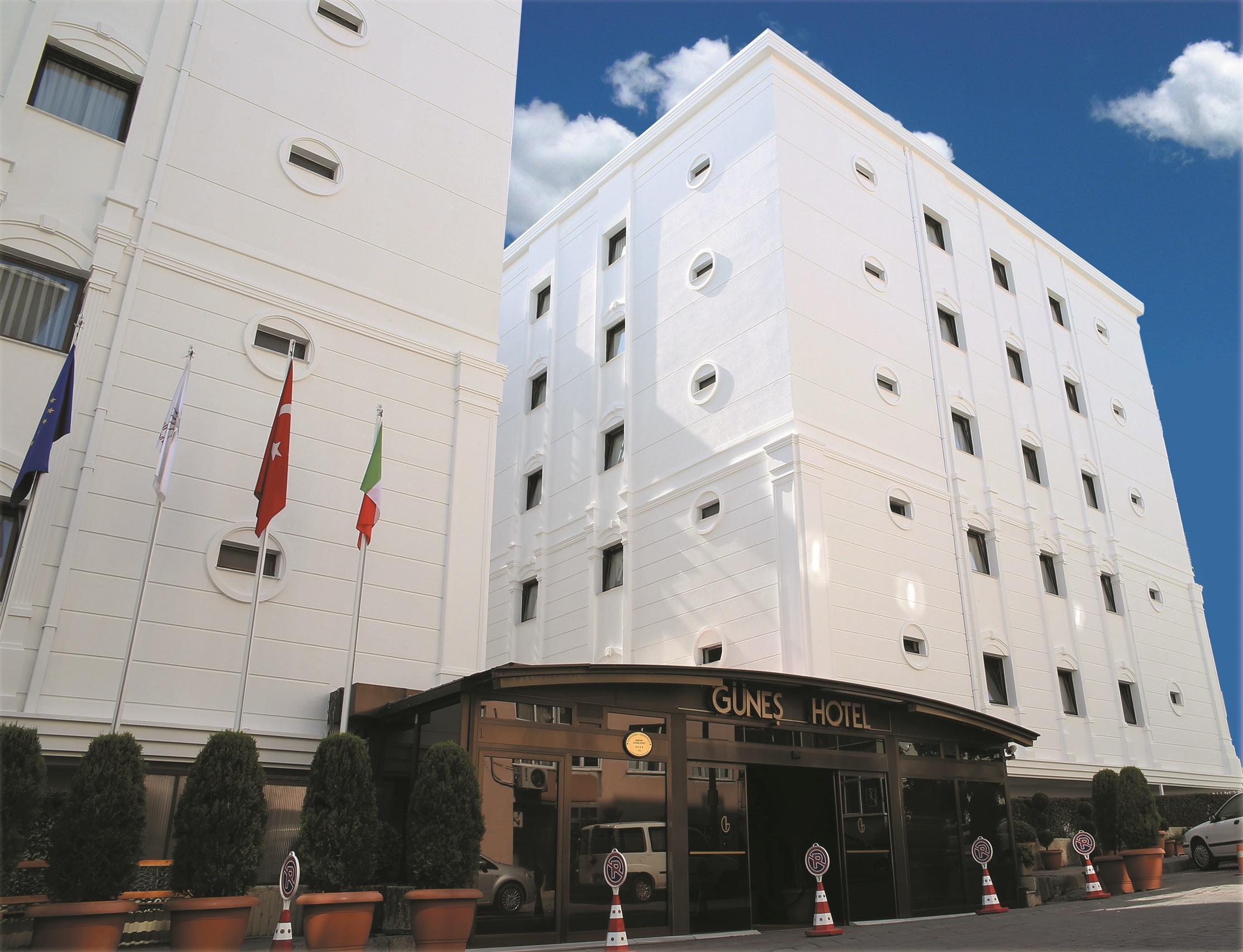 Güneş Hotel Merter Estambul Exterior foto